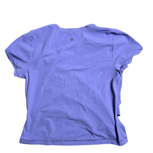 Athleta Transcend Wrap Tee Size: L - Picture 6 of 6